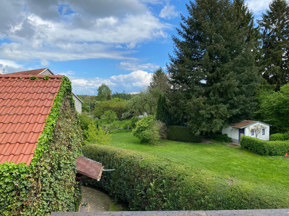 Ferienwohnung Zum Schloss Halbe Esterno foto