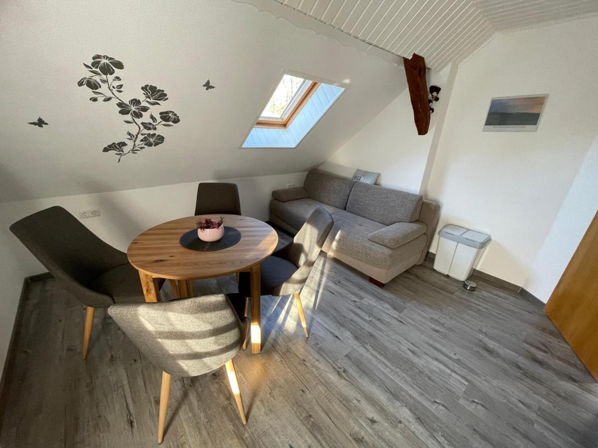 Ferienwohnung Zum Schloss Halbe Esterno foto
